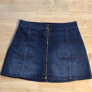 Hollister Denim skirt